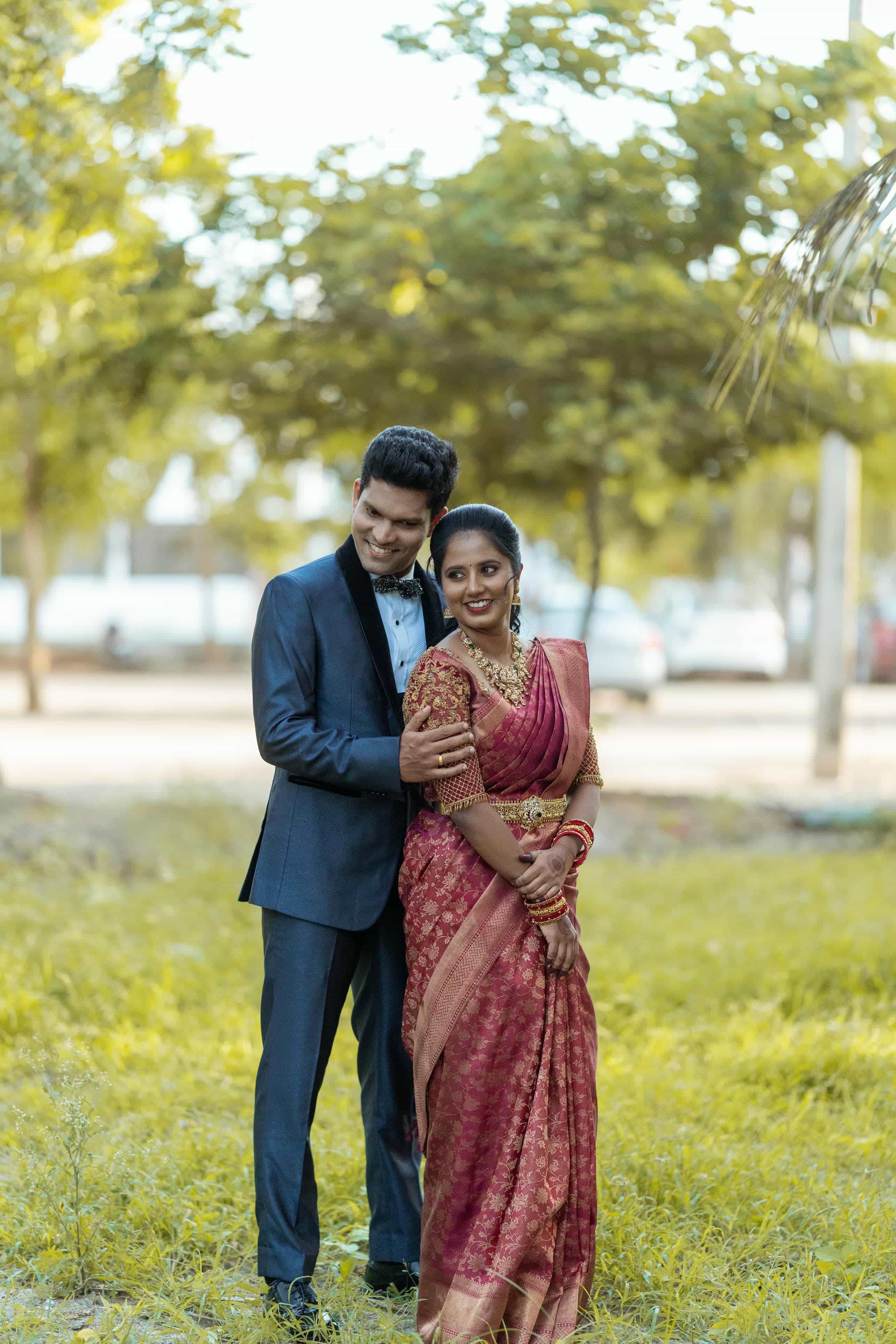 Beautiful bond between bride and groom
