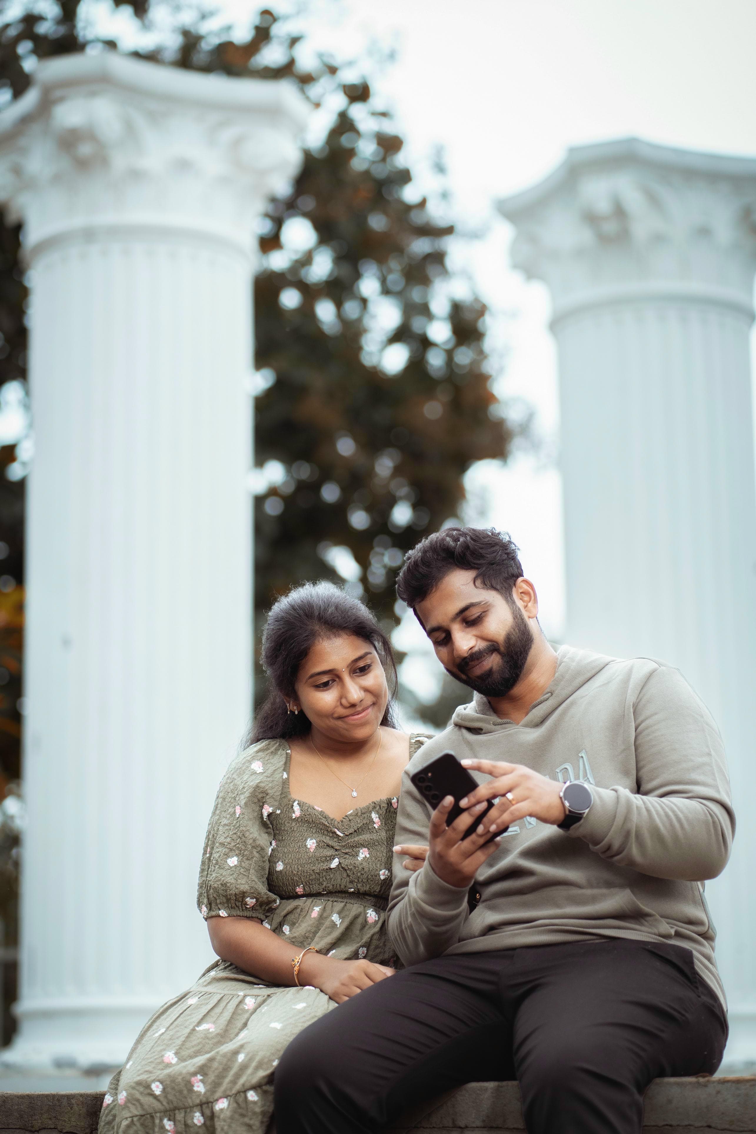 Happy couple enjoying together
