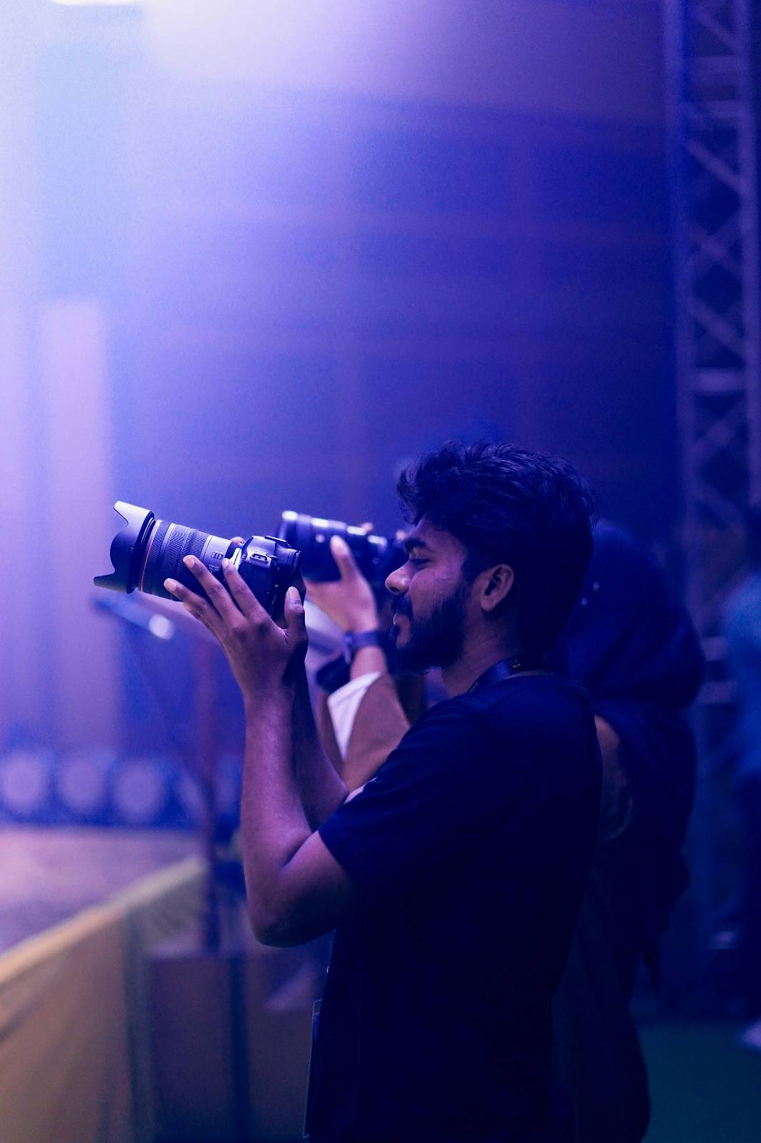 Creative professionals producing engaging visual content